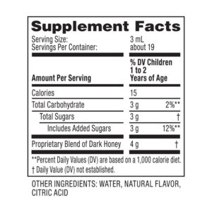 Zarbee's Baby Soothing Honey Cough Syrup, Peach & Honey, 2 fl. oz - Image 8