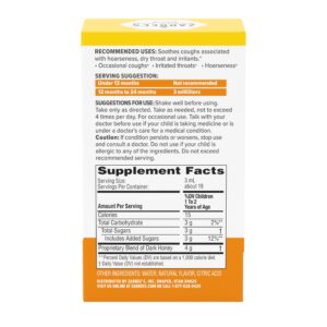 Zarbee's Baby Soothing Honey Cough Syrup, Peach & Honey, 2 fl. oz - Image 9