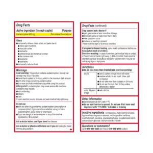 Tylenol 8 Hour Arthritis & Joint Pain Acetaminophen Caplets, 100 Count - Image 7