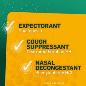 Tukol X-Pecto Honey Cold Syrup Multi Symptom over-the-counter Medicine, 4 fl oz - Image 4