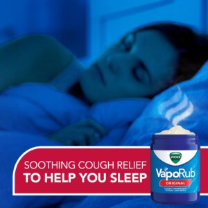 Vicks Vaporub Cough Suppressant Chest Rub Ointment, Original, 6 oz - Image 9