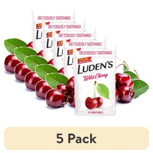 Luden's Wild Cherry Throat Drops | Deliciously Soothing | 30 Drops | 1 Bag - Image 13