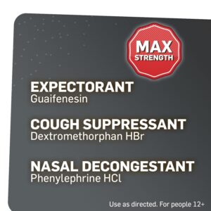 Tukol Max Action Severe Nasal Congestion & Cough Liquid Cold Medicine, 6 fl oz - Image 4