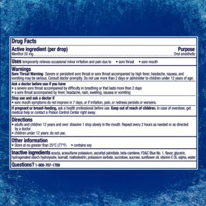 Vicks Vapocool Severe Medicated Sore Throat Drops, Max Relief, Menthol, Winterfrost, 18 ct - Image 9