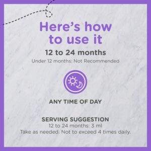 Zarbee's Baby Honey Cough Syrup + Immune Support*, Grape, 2 fl. oz - Image 5