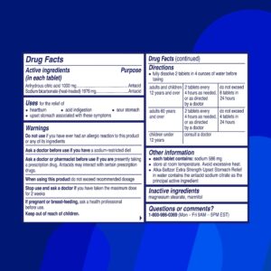 Alka-Seltzer Extra Strength Effervescent Tablets 24 Tablets Each - Image 5