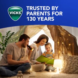 Vicks DayQuil and NyQuil Kids Cold Cough Syrup, Childrens Cold Medicine, No Artificial Dyes, 2x6 Fl oz - Image 8