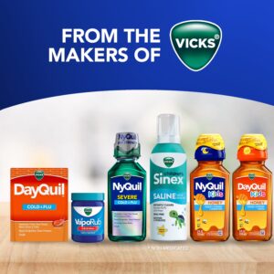 Vicks DayQuil and NyQuil Kids Cold Cough Syrup, Childrens Cold Medicine, No Artificial Dyes, 2x6 Fl oz - Image 9