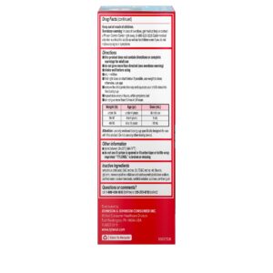 Children's Tylenol Cold, Cough, and Sore Throat, Bubblegum, 4 fl. oz - Image 6