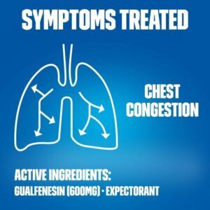 Mucinex 12-Hour Chest Congestion Expectorant Tablets, 600mg 100 Count - Image 4