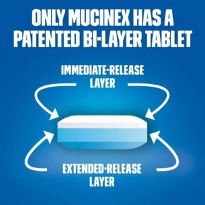 Mucinex 12-Hour Chest Congestion Expectorant Tablets, 600mg 100 Count - Image 5