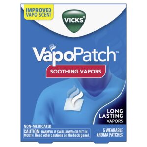 Vicks VapoPatch with Soothing Non-Medicated Vapors, 2 x 5ct Cartons - Image 11