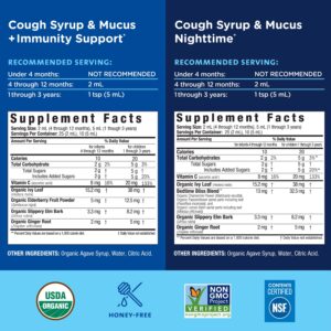 Mommy's Bliss Organic Day + Night Organic Cough Syrup,Age 4 Months+, over-The Counter,(2) 1.67 fl. oz. Bottles - Image 6