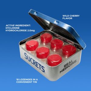 Sucrets Sore Throat Lozenges, Wild Cherry Flavor, 18 Count - Image 5
