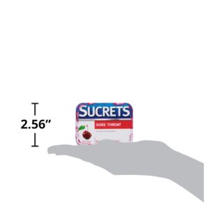 Sucrets Sore Throat Lozenges, Wild Cherry Flavor, 18 Count - Image 14
