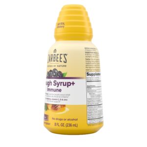 Zarbee's Honey Cough Syrup + Immune for Adults, Berry Flavor, 8 fl. oz - Image 11