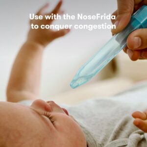 Frida Baby Saline Nasal Spray, Sinus Rinse for Kids Decongestion, Cold Relief, Infant, 3.4 fl oz - Image 3