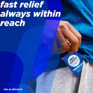 Alka-Seltzer Heartburn Relief and Pain Relief, Aspirin + Antacid Effervescent Tablets, 24 Count - Image 5