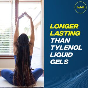 Advil Liqui-Gels Minis Pain Relievers for Headache Relief, Fever Reducer Liquid Filled Capsules, 200 mg Ibuprofen, 80 Count - Image 3