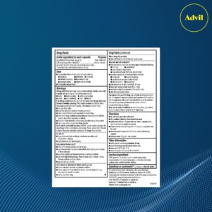 Advil Liqui-Gels Minis Pain Relievers for Headache Relief, Fever Reducer Liquid Filled Capsules, 200 mg Ibuprofen, 80 Count - Image 9