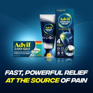 Advil Liqui-Gels Minis Pain Relievers for Headache Relief, Fever Reducer Liquid Filled Capsules, 200 mg Ibuprofen, 80 Count - Image 10