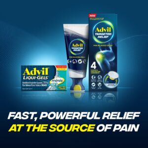 Advil Liqui-Gels Minis Pain Relievers for Headache Relief, Fever Reducer Liquid Filled Capsules, 200 mg Ibuprofen, 80 Count - Image 23
