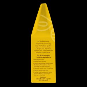 Wedderspoon Organic Manuka Honey Drops Lemon, 20ct - Image 8