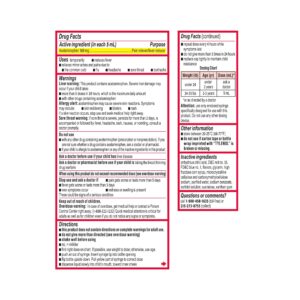 Infants' Tylenol Acetaminophen Liquid Medicine, Grape, 1 fl. oz - Image 8