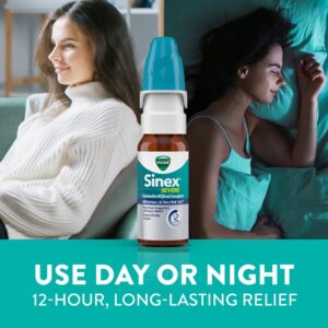 Vicks Sinex Severe Nasal Spray, Original Ultra Fine Mist, Decongestant Medicine, Sinus Relief, 265 Sprays, 2 Ct - Image 7