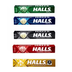 Halls Variety Cough Suppressant Drops 5 pack, 45 Count - Image 1