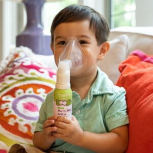 Boogie Sterile and Drug-Free Micro-Mist Saline Inhaler for Congestion Relief, Safe for All Ages, 1.7 oz - Image 5
