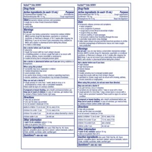 Vicks DayQuil and NyQuil Kids Cold and Cough Liquid, Cold Medicine for Children, Berry, 2x8 Fl oz - Image 4