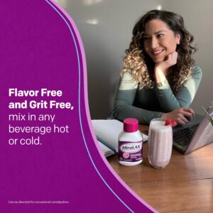 MiraLAX Laxative Powder for Gentle Constipation Relief, 30 Doses - Image 5