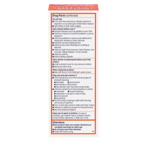 Children's Motrin Ibuprofen Kids Medicine, Berry Flavored, 4 fl. oz - Image 8