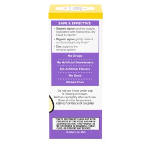 Zarbee's Baby Agave Cough Syrup + Immune Support, Grape, 2 fl. oz - Image 7