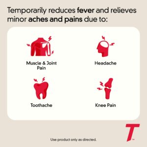 Tylenol Extra Strength 500mg Acetaminophen Caplets, 50 Ct - Image 3