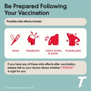 Tylenol Extra Strength 500mg Acetaminophen Caplets, 50 Ct - Image 5