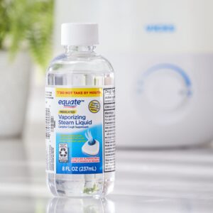 Equate Medicated Vaporizing Steam Liquid for Vaporizers, Sinus & Allergy Relief, 8 fl oz, Compare to Vicks® VapoSteam™ Active Ingredient - Image 7