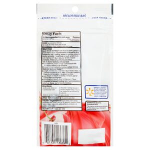 Equate Sore Throat and Cough Relief Menthol Cough Drops, Cherry Flavor, 30 Count, Compare to the Active Ingredient in HALLS® - Image 3