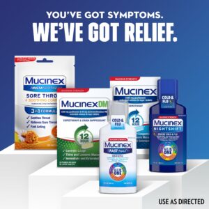Mucinex Fast-Max Cold & Flu & Nightshift Severe Cold & Flu Medicine, OTC Cough Relief, 2x6 fl oz - Image 8