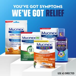 Mucinex Children's Cough Medicine & Expectorant for Kids, OTC Relief, Orange Crème Flavor Mini-Melts, 12 ct - Image 8