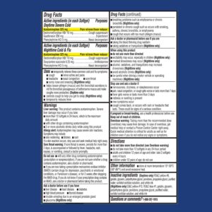 Equate Maximum Strength Daytime & Nighttime Severe Cold and Flu Relief Caplets Combo Pack, 24 Count, Compare to Mucinex® FAST-MAX® Day Severe Cold and Night Severe Cold & Flu Active Ingredients - Image 2