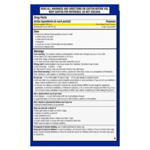 Theraflu Daytime Severe Cough Cold and Flu Relief Medicine Powder, Honey Lemon, 6 Count - Image 8