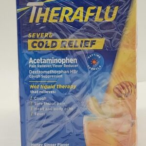 Theraflu Daytime Severe Cough Cold and Flu Relief Medicine Powder, Honey Lemon, 6 Count - Image 12