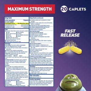 Mucinex Nightshift Sinus Medicine, OTC Fever Reducer, Cough Suppressant, Nasal Decongestant, 20 Caplets - Image 3