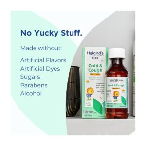 Hyland's Kids Cold & Cough, Ages 2-12, Day & Night Combo Pack, 8 fl oz - Image 4