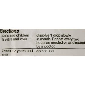 Equate Severe Medicated Menthol Throat Drops, Menthol Ice Flavor, 45 Count, Compare to VICKS® VapoCOOL™ SEVERE THROAT DROPS Active Ingredient - Image 5