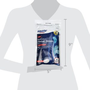 Equate Severe Medicated Menthol Throat Drops, Menthol Ice Flavor, 45 Count, Compare to VICKS® VapoCOOL™ SEVERE THROAT DROPS Active Ingredient - Image 8