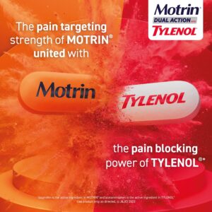 Motrin Dual Action with Tylenol, Ibuprofen & Acetaminophen, 20 Ct - Image 13