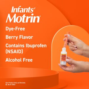 Motrin Infants' Liquid Medicine Drops with Ibuprofen, Berry, 1 fl. oz - Image 4
